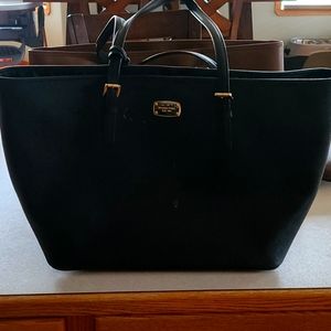 Black Michael kors tote- like new
